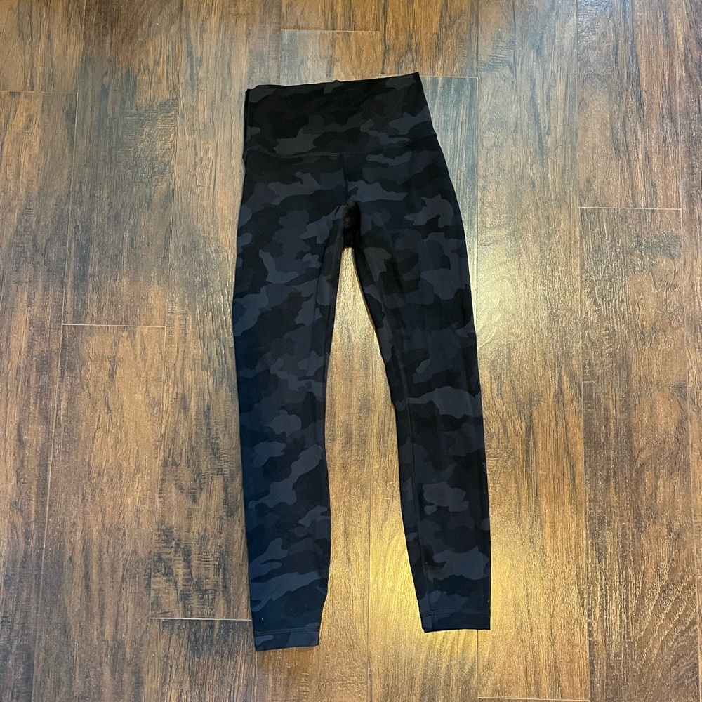 Lululemon Wunder Train Camo Leggings